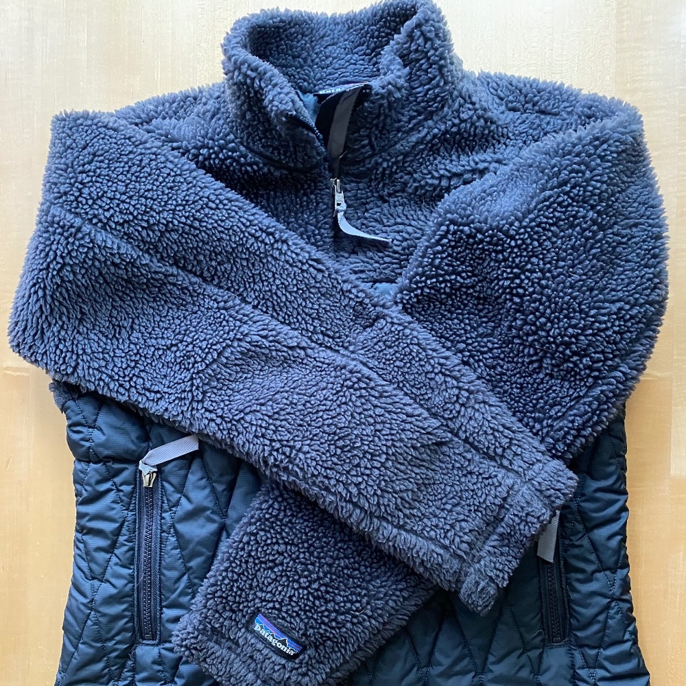 Patagonia Women's Sherpa Fleece/Quilted Jacket